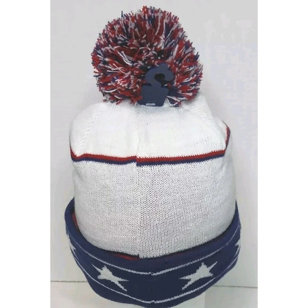 American Eagle USA Pom Pom Winter Hat NWT